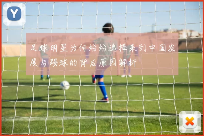 足球明星为何纷纷选择来到中国发展与踢球的背后原因解析